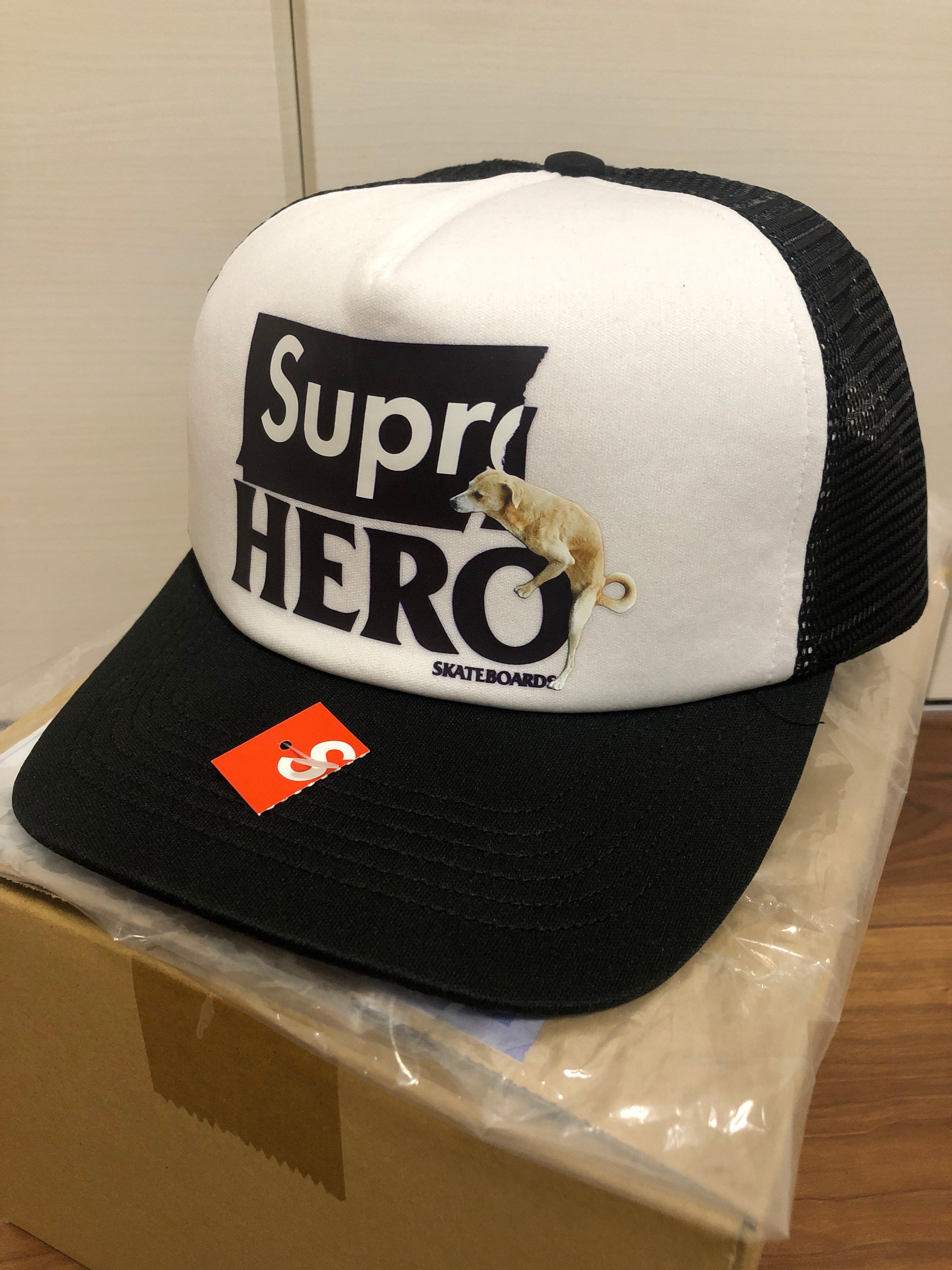 Supreme / ANTIHERO Mesh Back 5-Panel "Black"