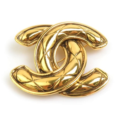 シャネル CHANEL ブローチ ココマーク メタル ゴールド レディース【中古】 e60484a