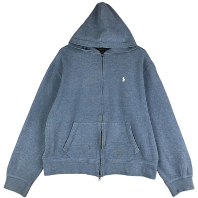 古着 ラルフローレン Ralph Lauren POLO by Ralph Lauren スウェットフルジップパーカー メンズXL相当/eaa602500