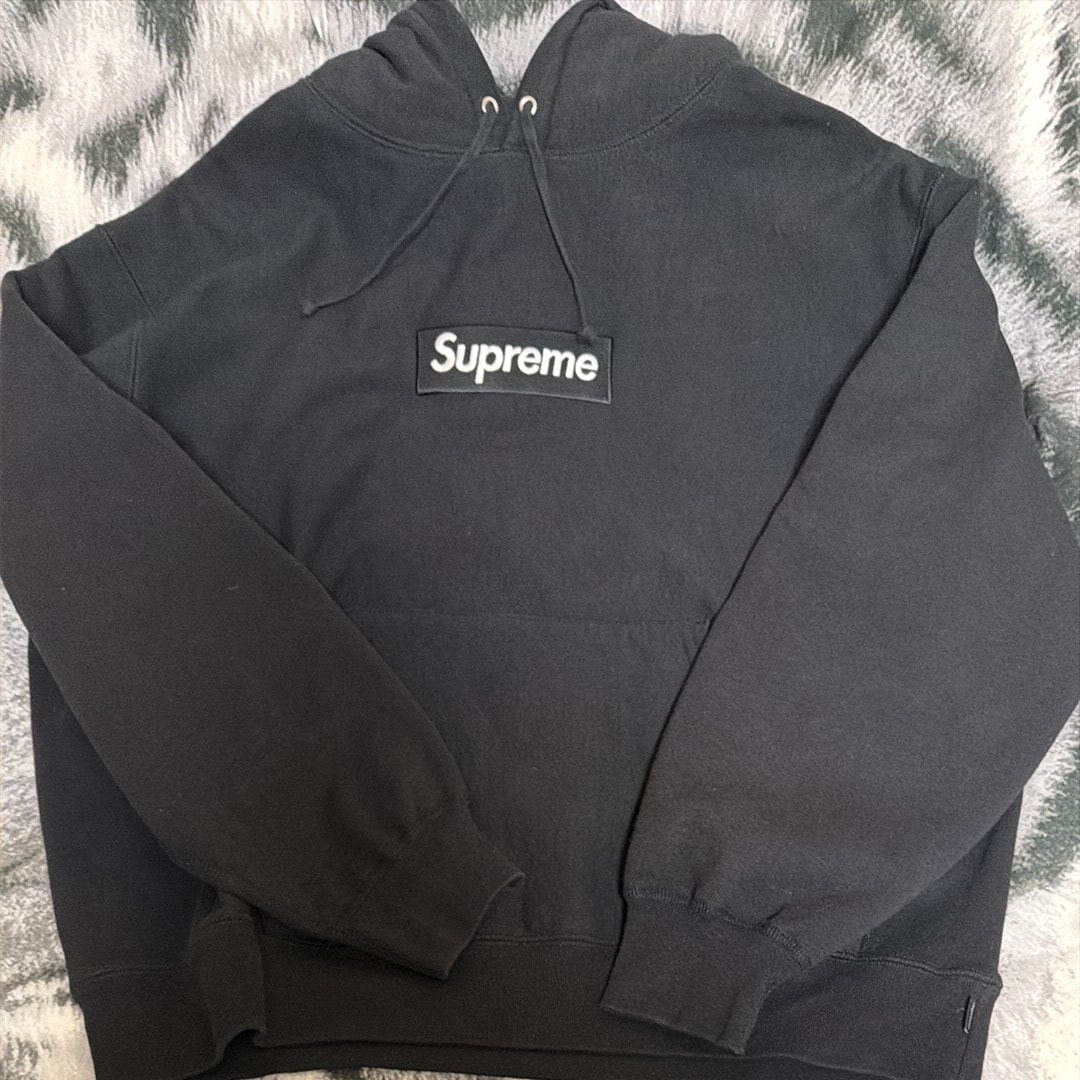 Supreme Box Logo Hooded Sweatshirt "Black" (23FW)