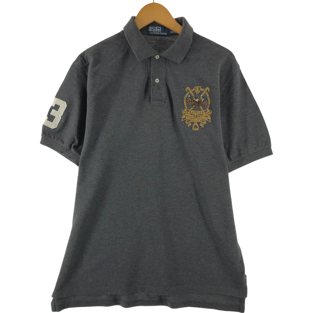 古着 ラルフローレン Ralph Lauren POLO by Ralph Lauren 半袖 ポロシャツ メンズL相当/eaa551587