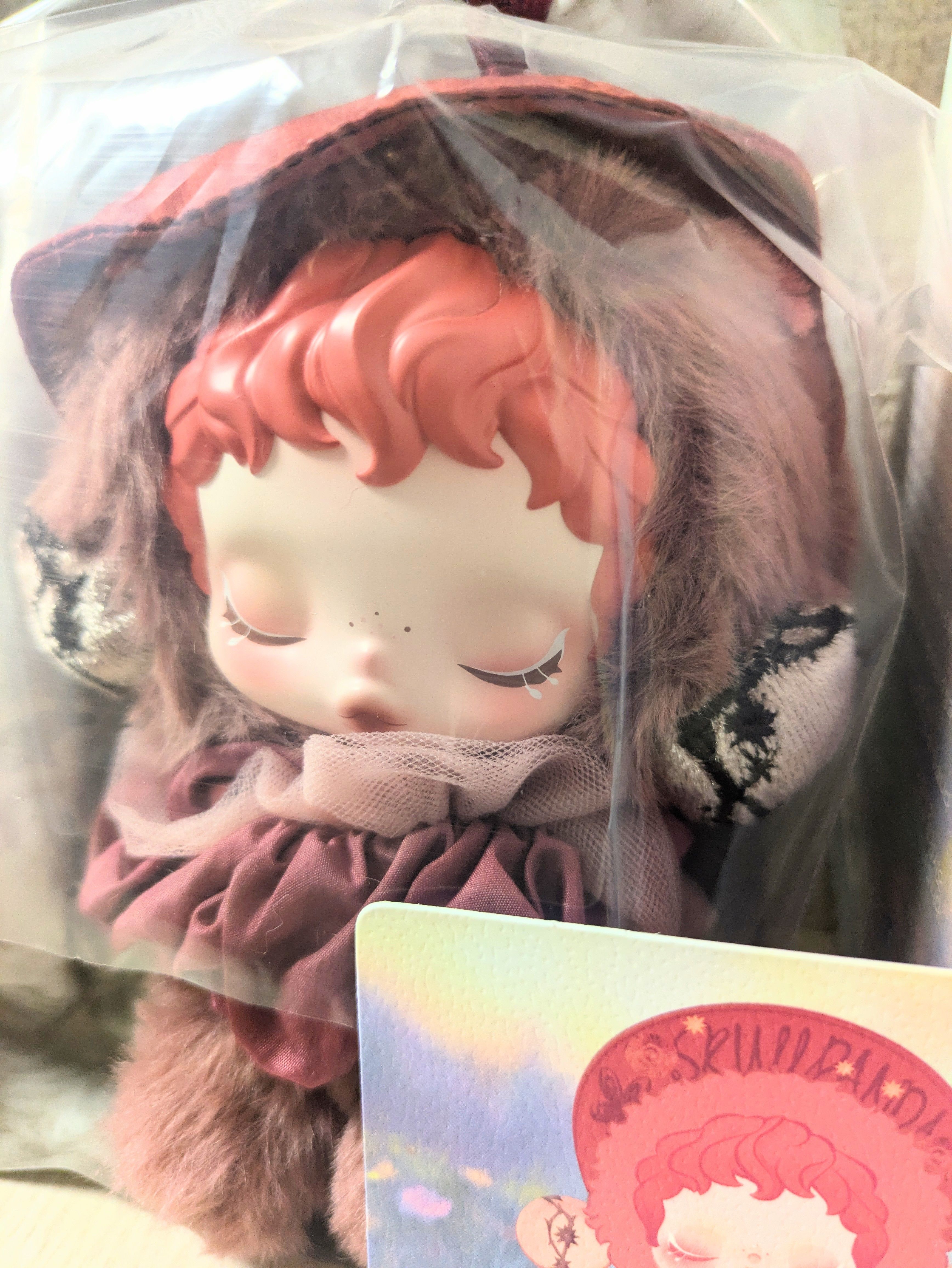 POP MART SKULLPANDA L'impressionnisme Series Plush Doll Blossom