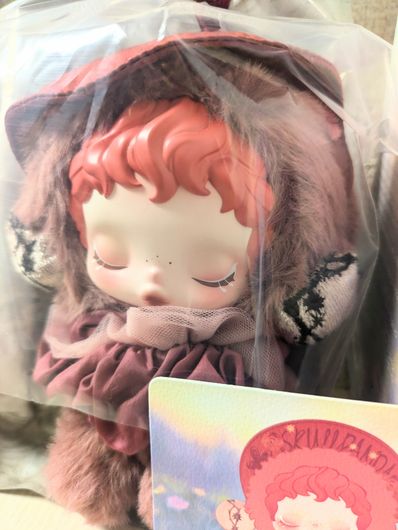 POP MART SKULLPANDA L'impressionnisme Series Plush Doll Blossom