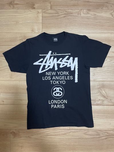 Stussy World Tour Tee "Black" (24SS)