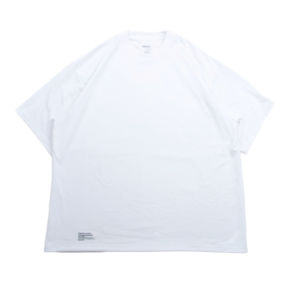 FreshService フレッシュサービス TECH SMOOTH S/S CREW NECK テック スムース クルーネック 半袖 Tシャツ ホワイト系 L【中古】