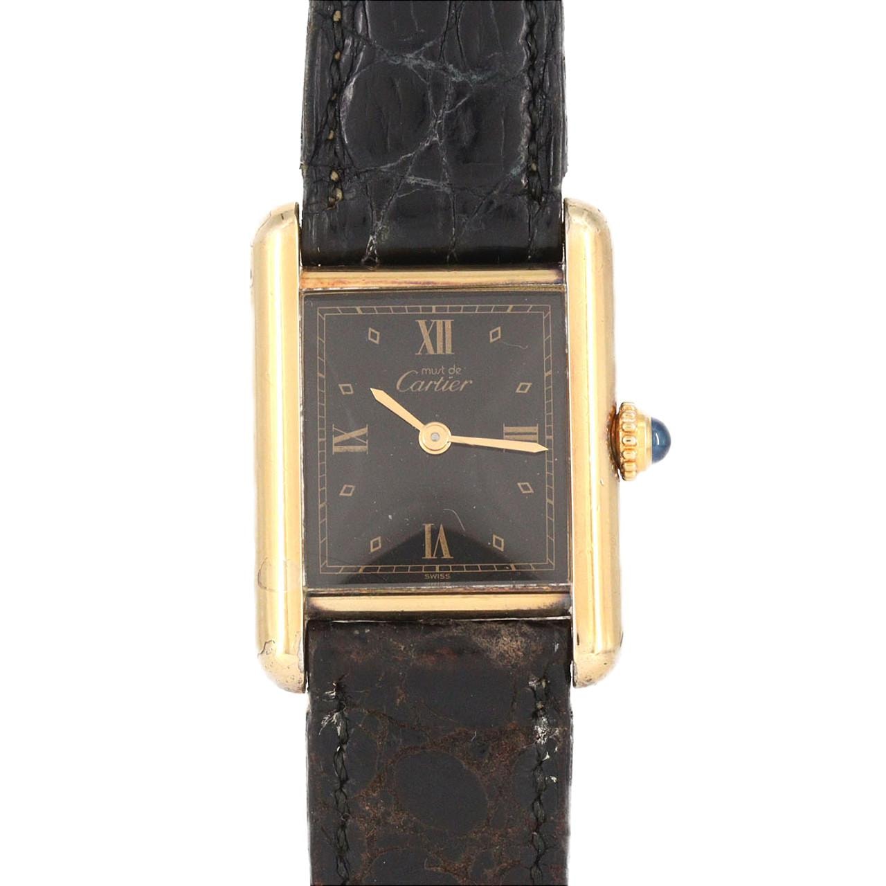 【ノーメンテナンス還元価格】カルティエ マストタンクSM GP W1001354 GP クォーツ