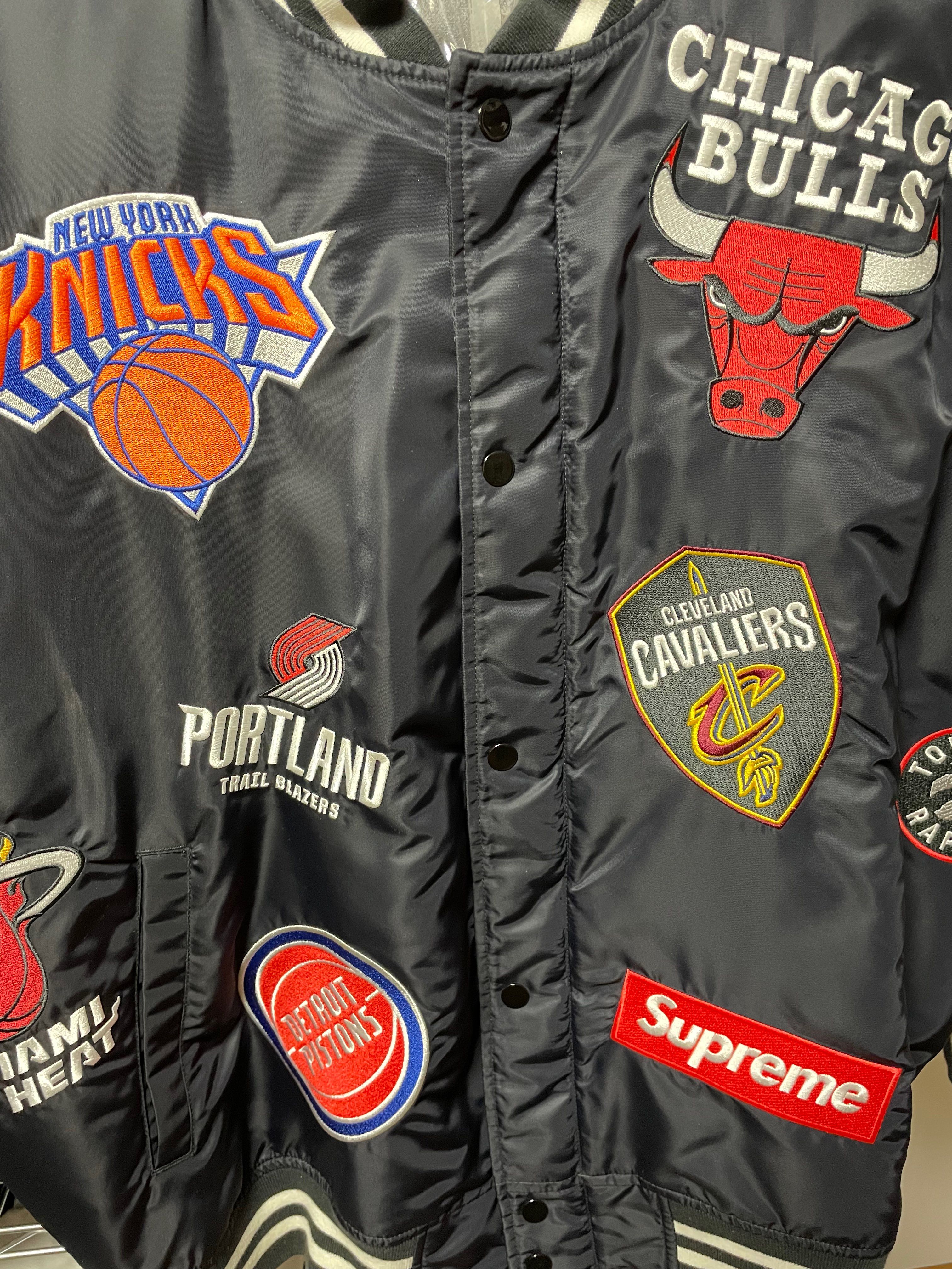 Supreme / Nike®/NBA Teams Warm-Up Jacket "Black"