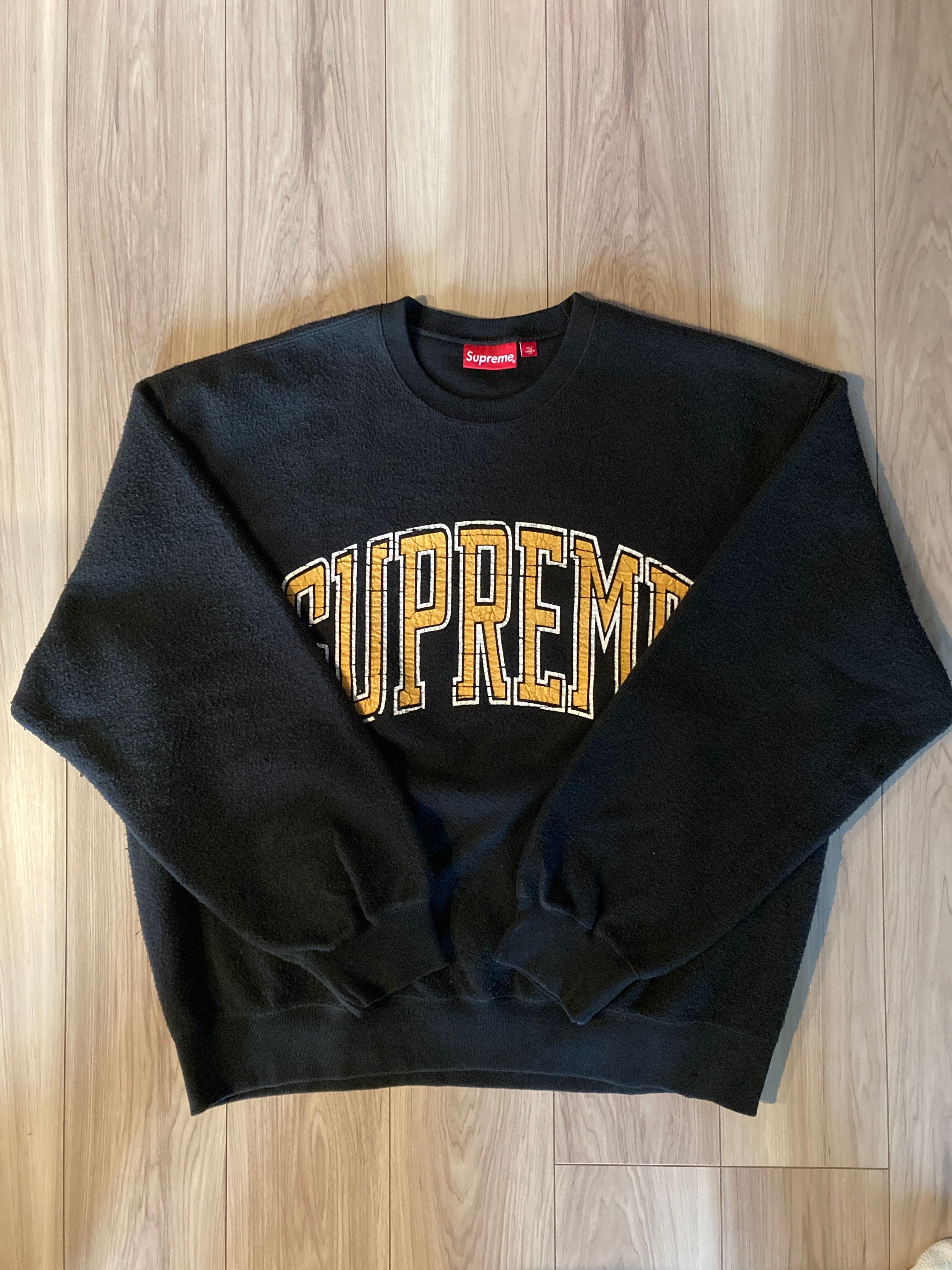 Supreme Inside Out Crewneck "Black"