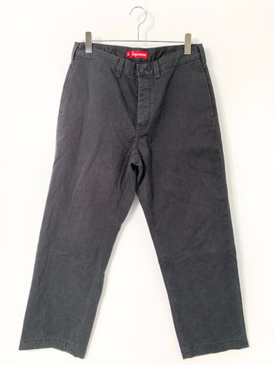 Supreme Chino Pant "Black" (25SS)