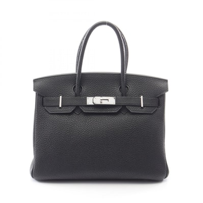 エルメス HERMES バーキン30 ハンドバッグ バッグ レザー トゴ □N刻印(2010年製造) レディース ブラック系 【中古】
