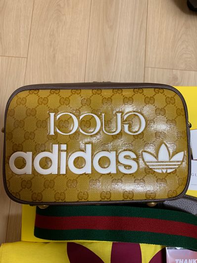 adidas x GUCCI Small Shoulder Bag "Beige/Brown"