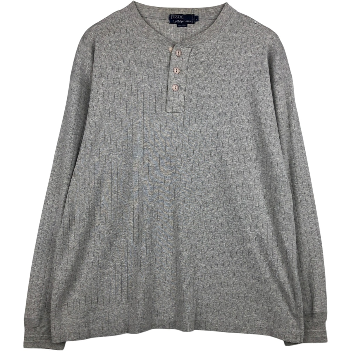古着 ラルフローレン Ralph Lauren POLO by Ralph Lauren ヘンリーネック ロングTシャツ ロンT メンズL相当/eaa630660