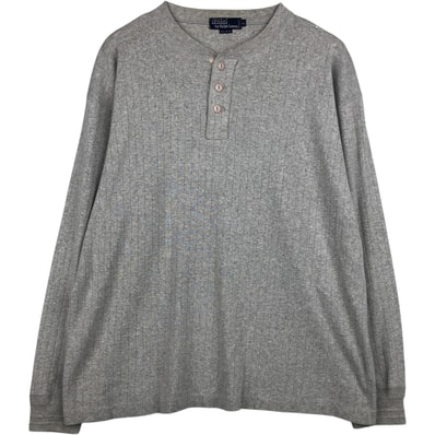 古着 ラルフローレン Ralph Lauren POLO by Ralph Lauren ヘンリーネック ロングTシャツ ロンT メンズL相当/eaa630660