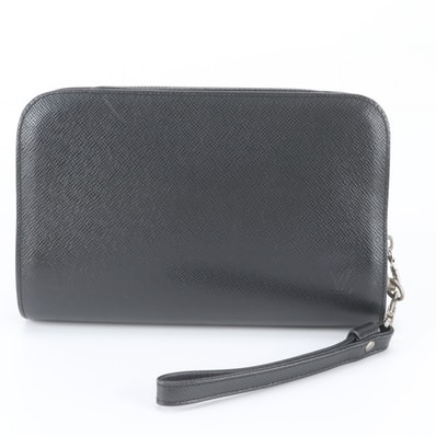 ■美品 ルイヴィトン タイガ バイカルM30182 セカンドバッグ レザー