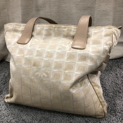CHANEL New Travel Line Tote "Beige"