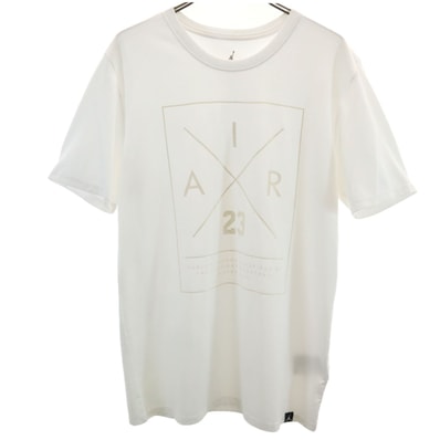 AIR JORDAN エアジョーダン 半袖 Tシャツ M ホワイト NIKE ナイキ