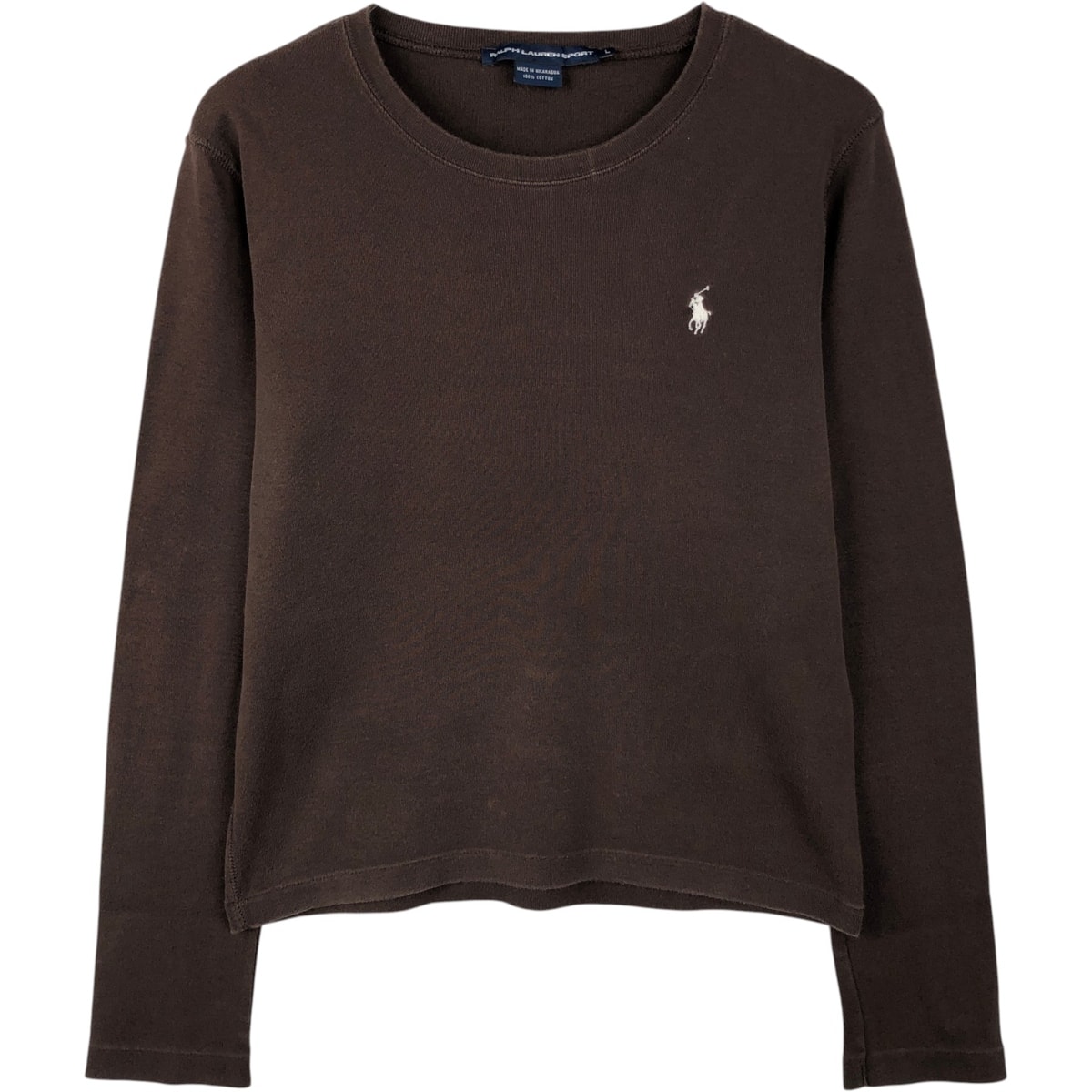 古着 ラルフローレン Ralph Lauren RALPH LAUREN SPORT ロングTシャツ ロンT レディースL相当/eaa652739