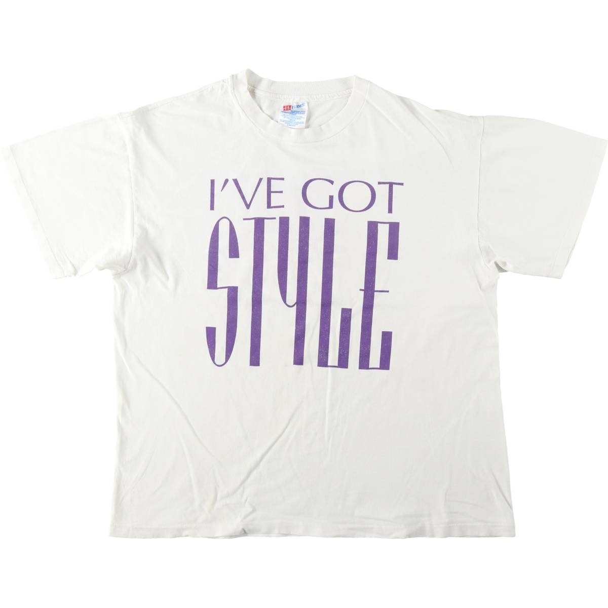 古着 90年代 ヘインズ Hanes プリントTシャツ USA製 メンズXL相当 ヴィンテージ/eaa644476