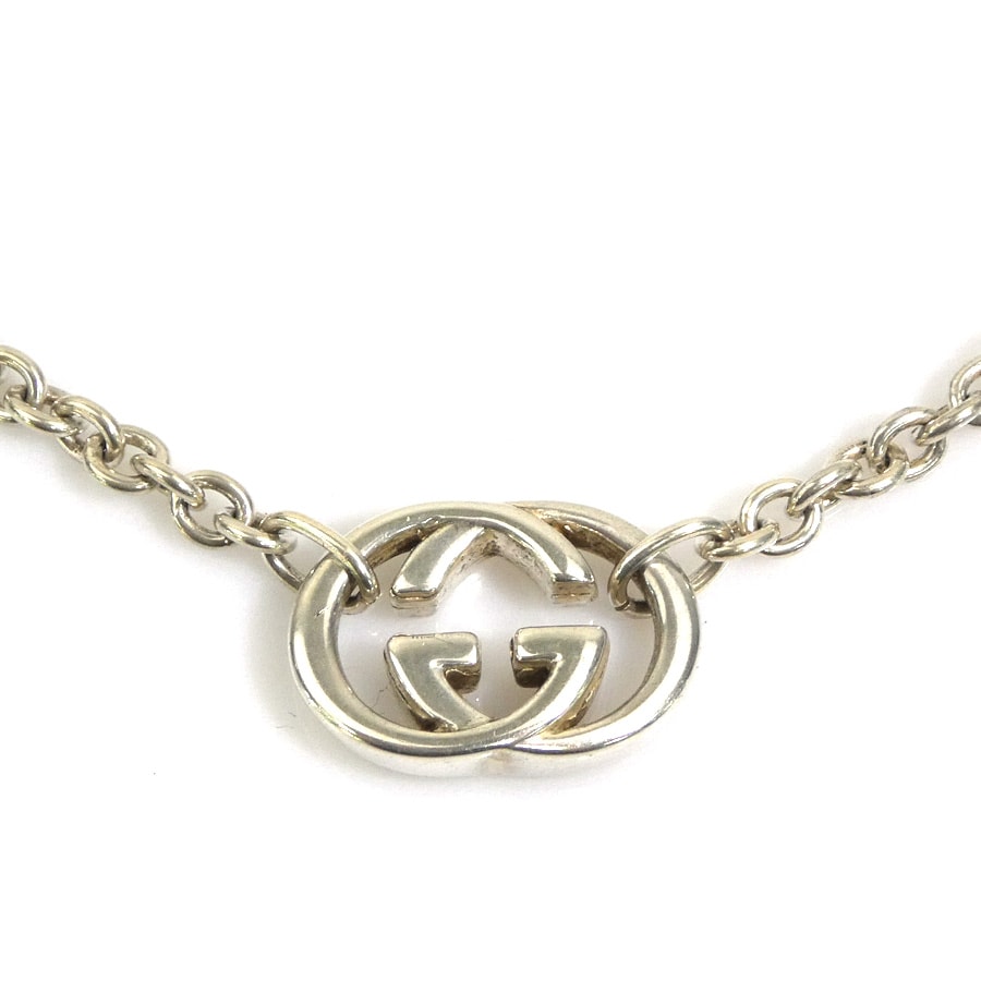 中古B/標準 GUCCI グッチ シルバー925 ネックレス 超希少 ヴィンテージ 