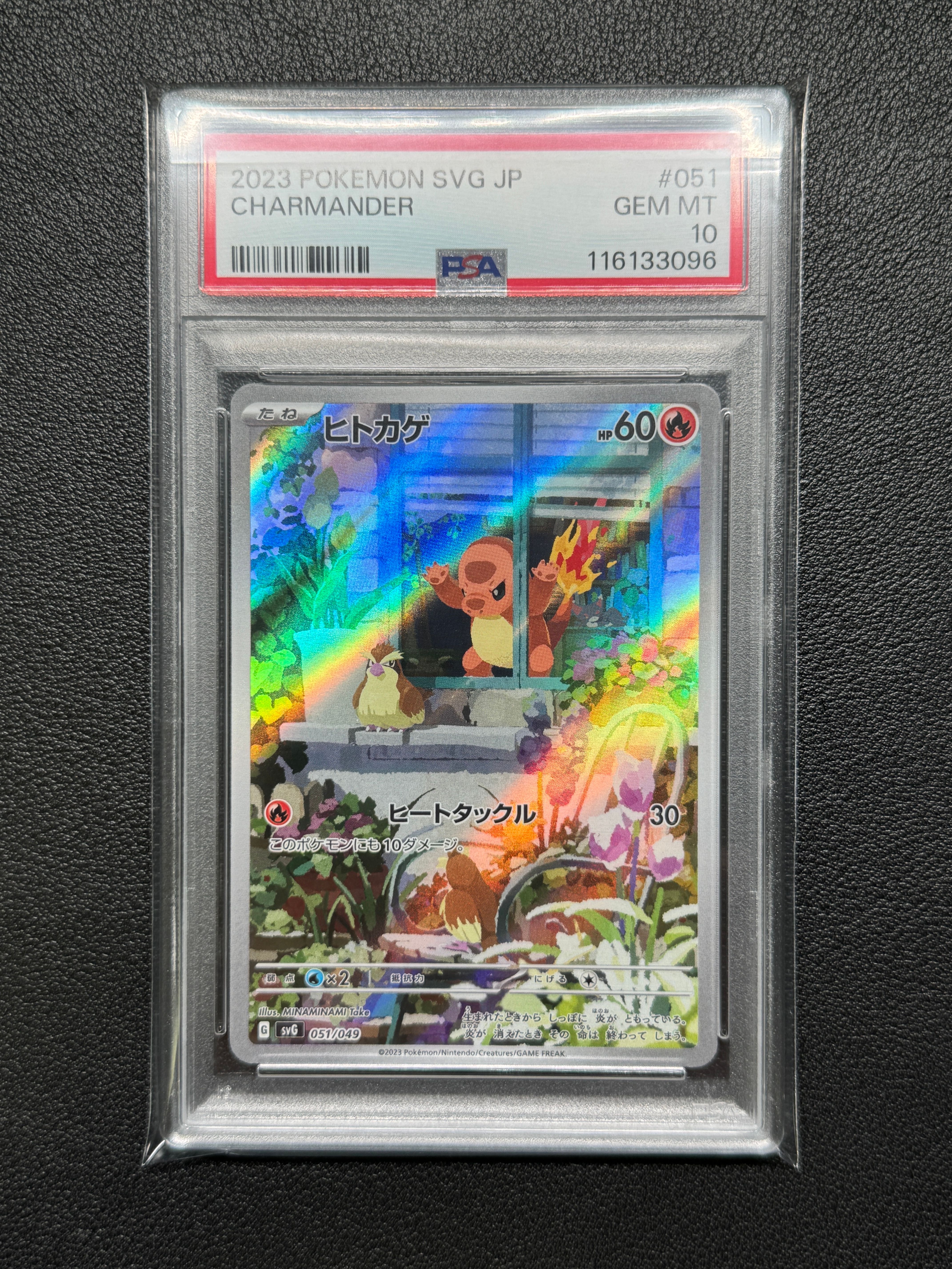 ヒトカゲ :フルイラスト [SVG 051/049](スペシャルデッキセットex「フシギバナ・リザードン・カメックス」)