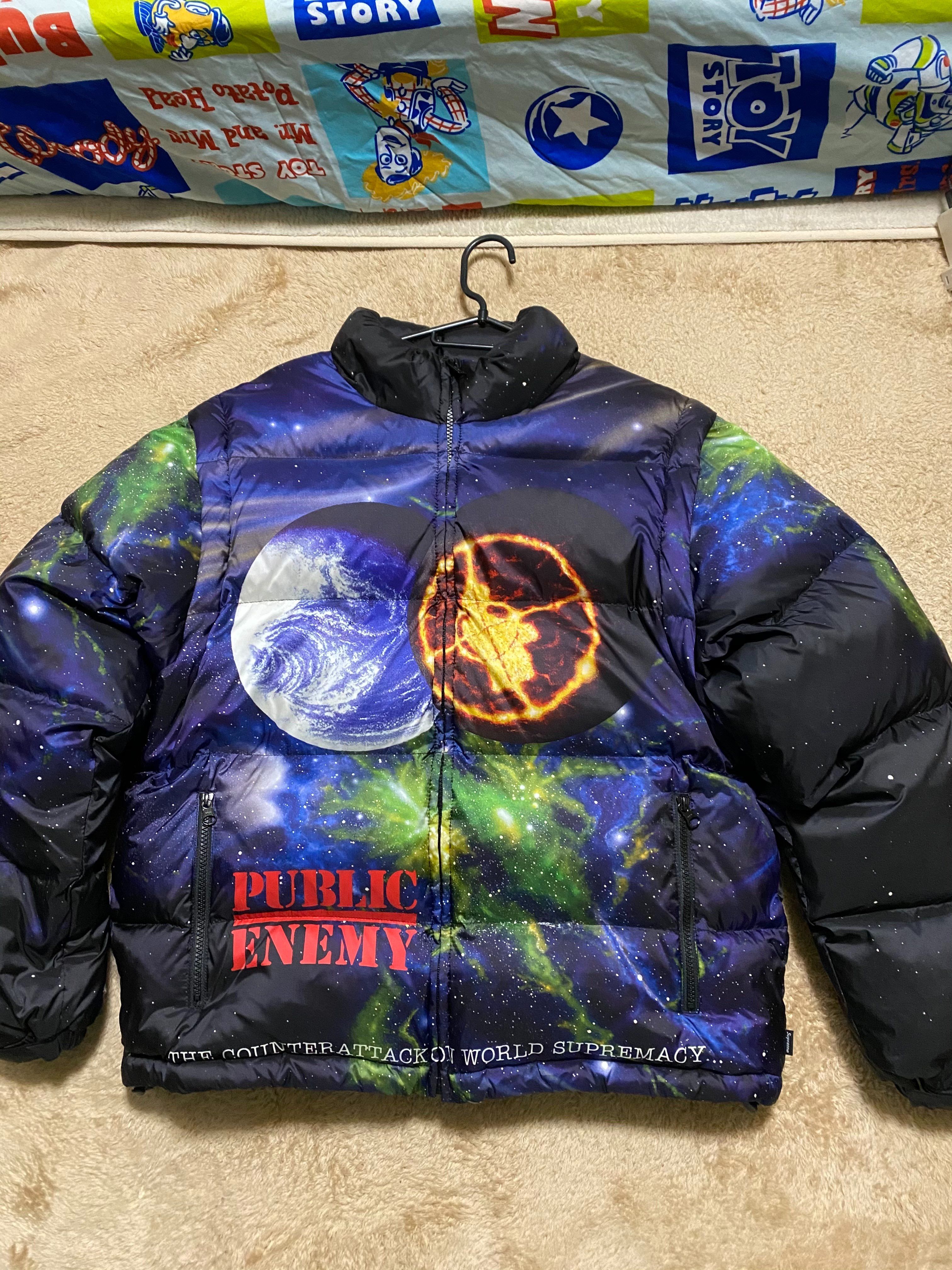 Supreme Undercover Public Enemy Puffy Jacket "Black"