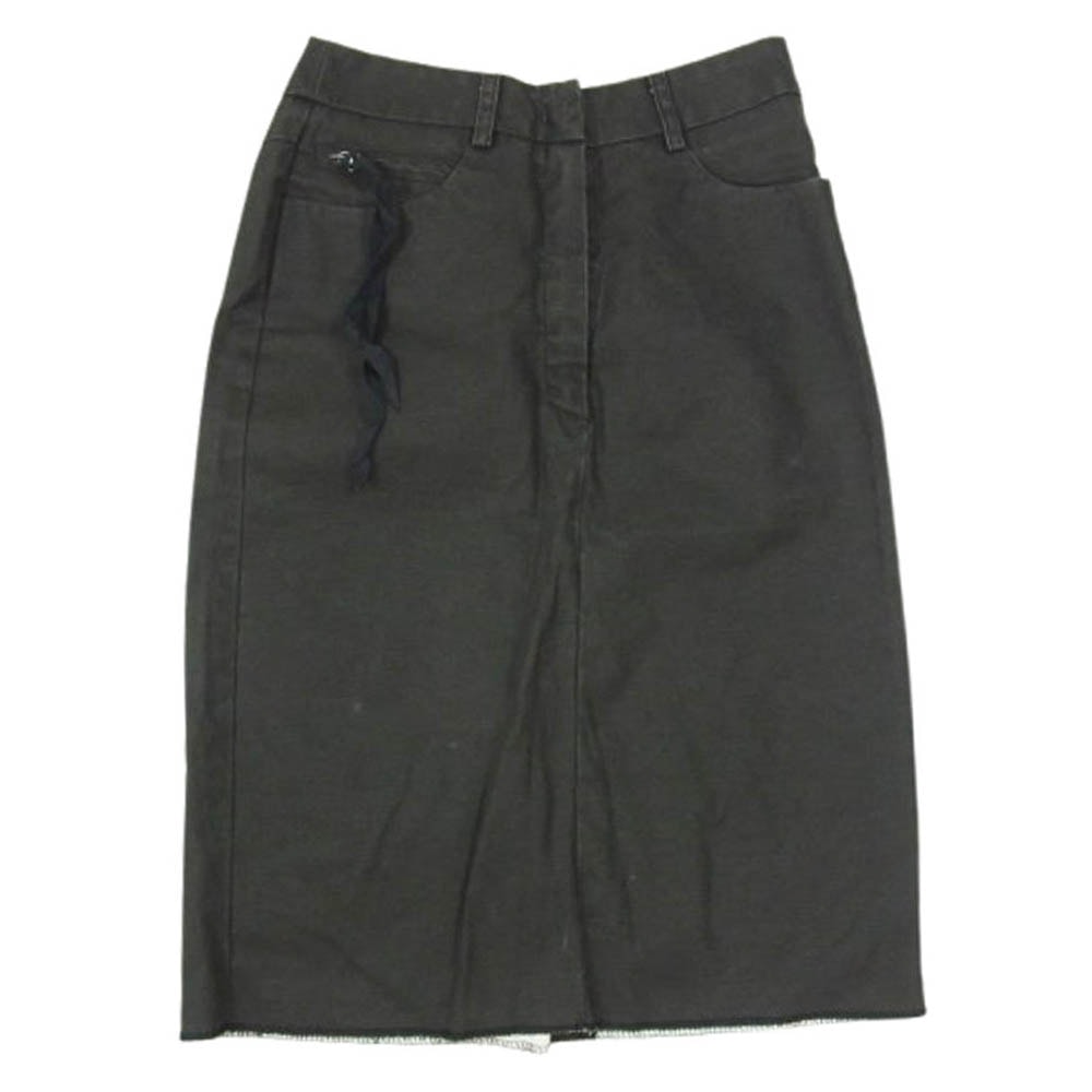 MAISON MARGIELA メゾンマルジェラ スカート MM6 タイト スカート ブラック系 サイズ表記無【中古】
