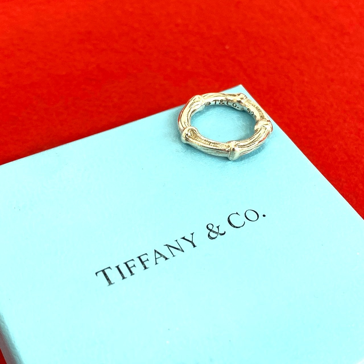 TIFFANY&Co. ティファニー バンブー リング シルバー925 リング・指輪 5号 シルバー
23096