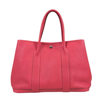 エルメス ガーデンパーティPM トートバッグ ネゴンダ ピンク レディース HERMES 中古