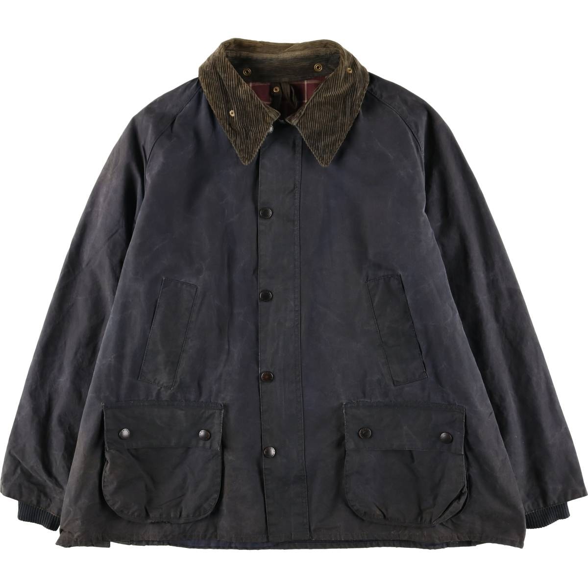 古着 バブアー Barbour BEDALE ビデイル 旧3ワラント ワックスコットン オイルドジャケット 英国製 メンズXL相当 ヴィンテージ/eaa459870