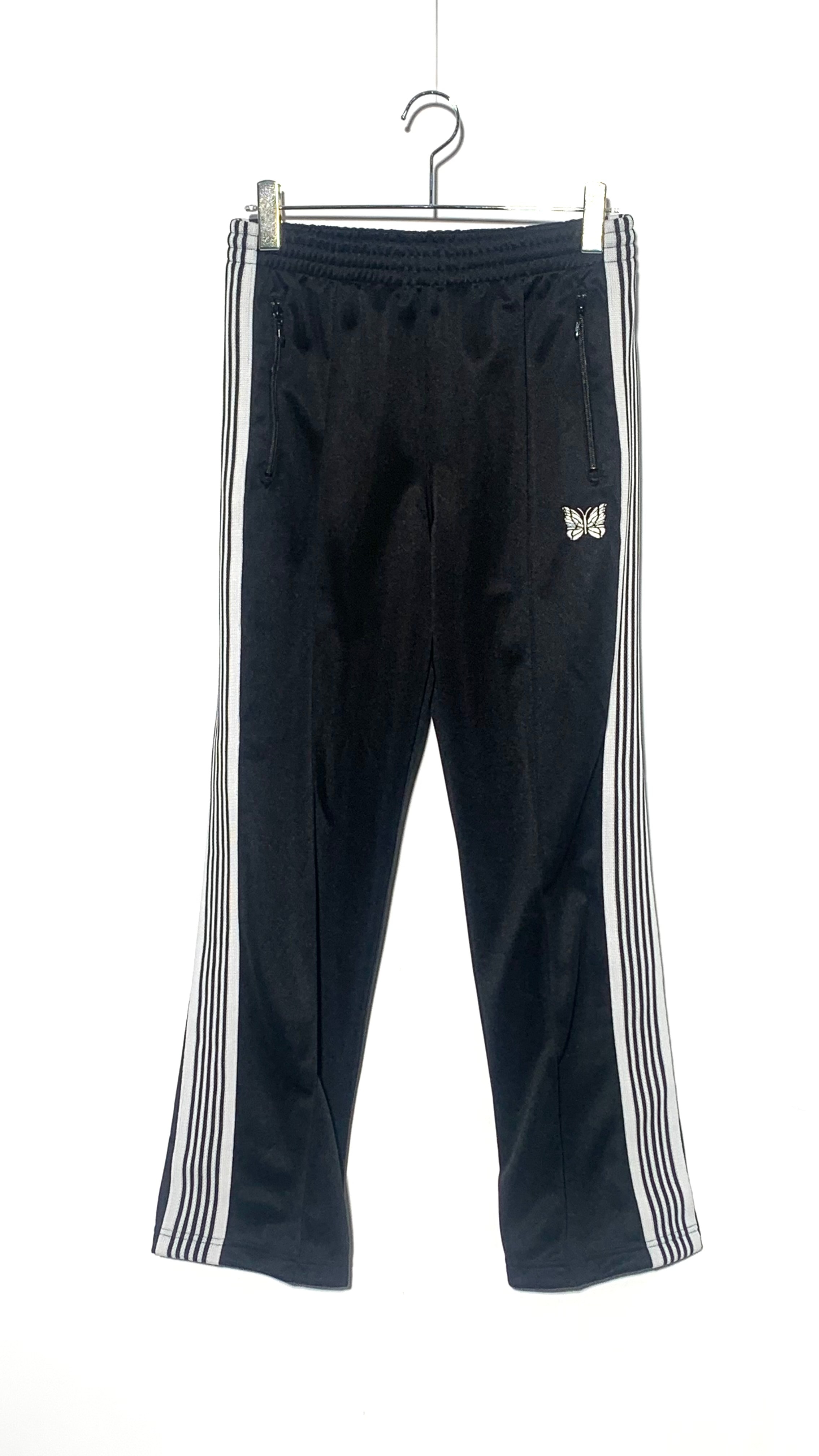 Needles Track Pant Poly Smooth "Bklack"