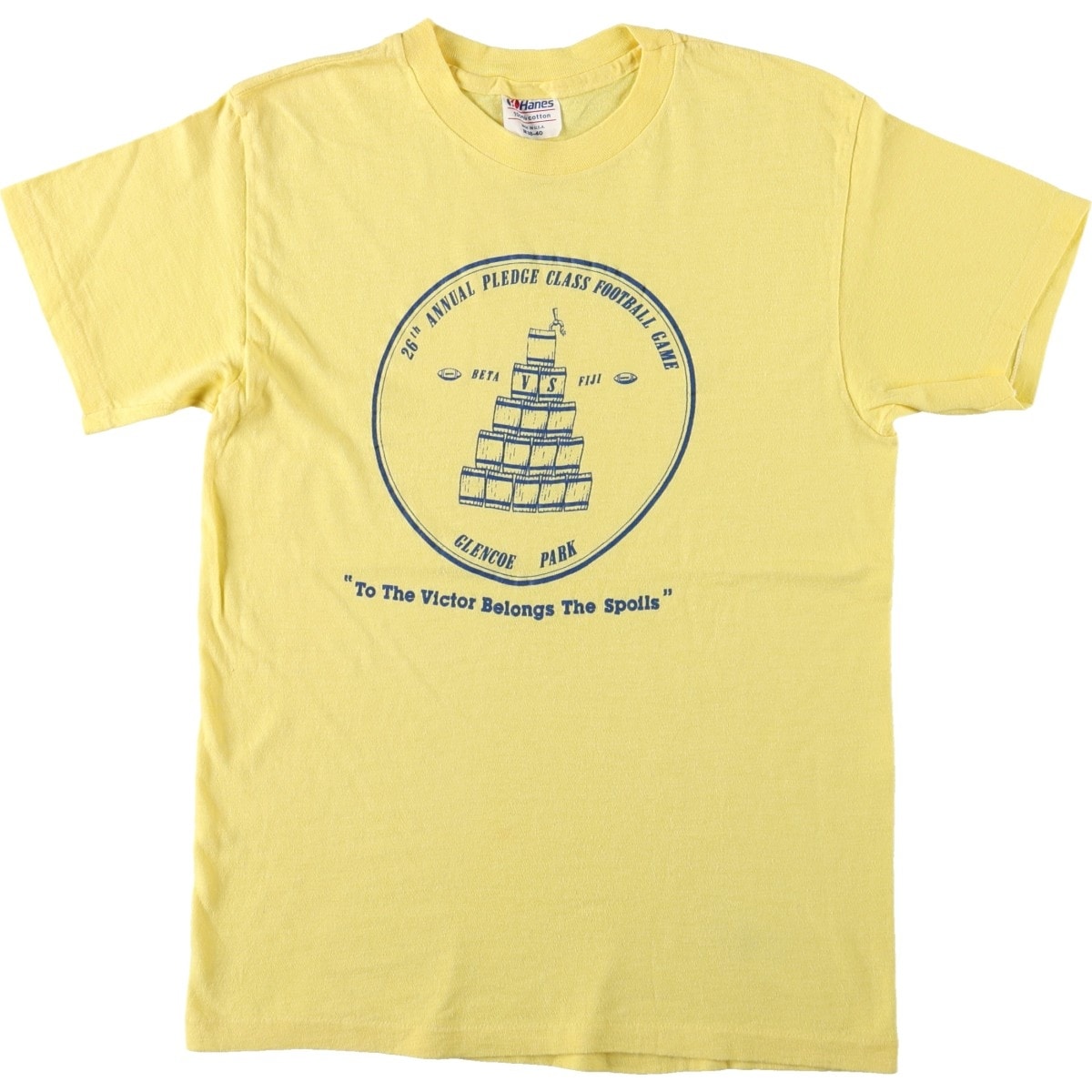 古着 80年代 ヘインズ Hanes プリントTシャツ USA製 レディースM相当 ヴィンテージ/eaa670466