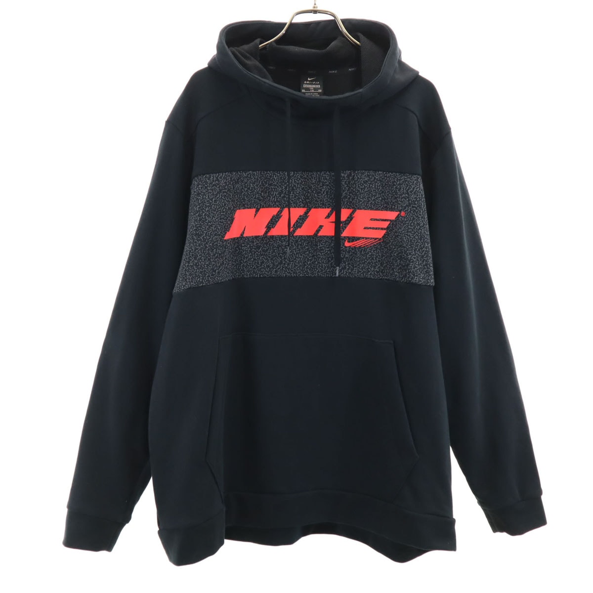 NIKE ナイキ 長袖 スウェットパーカー XXL ブラック ビックサイズ プルオーバー
