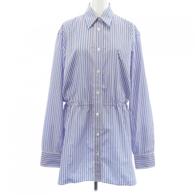 プラダ PRADA ストライプ ポプリン シャツ P488HG SOOO 16PF シャツ