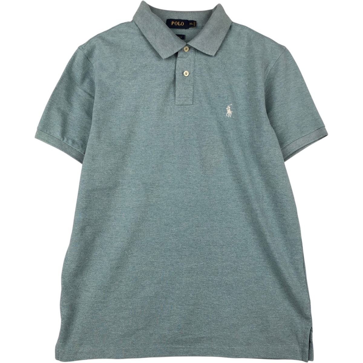古着 ラルフローレン Ralph Lauren CUSTOM FIT 半袖 ポロシャツ メンズXL相当/eaa620988