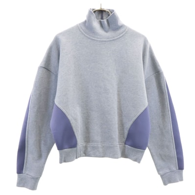 adidas by Stella McCartney アディダスバイステラマッカートニー 長袖 ダンボールニット スウェット M パープル