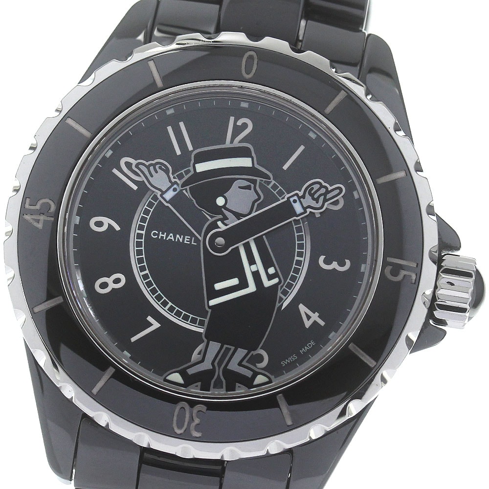 ☆良品 シャネル J12 マドモアゼル 38MM H5242 メンズ 【中古】