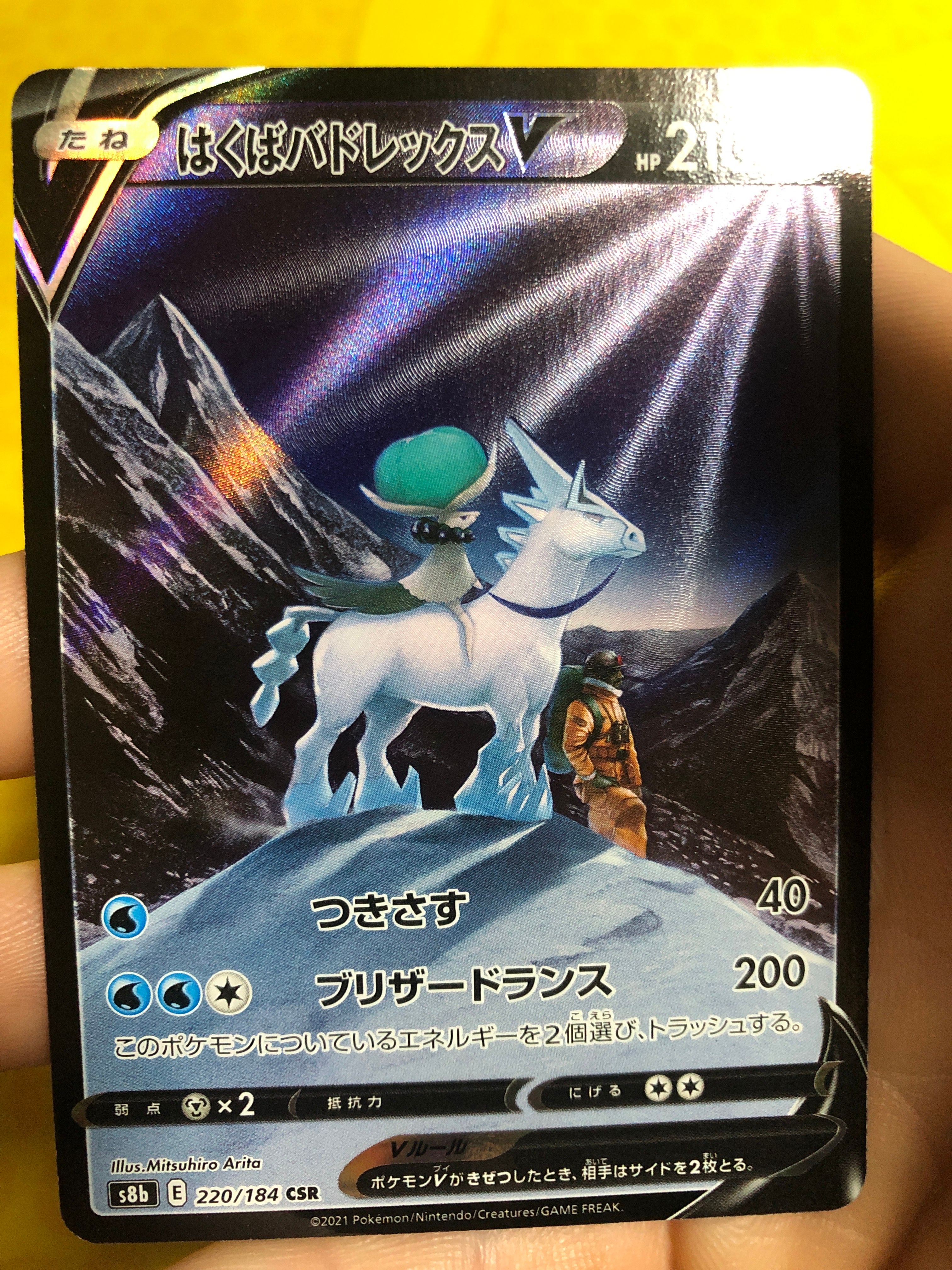 はくばバドレックスV CSR[S8b 220/184](ハイクラスパック「VMAXクライマックス」)