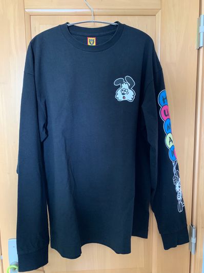 HUMAN MADE VICK LONG SLEEVE T-SHIRT "Black"