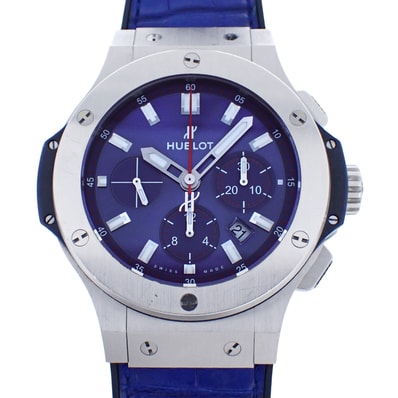 サッカー日本代表モデル HUBLOT ウブロ ビッグバン ブルーヴィクトリー 301.SX.7123.VR.FCJ18 メンズ 腕時計