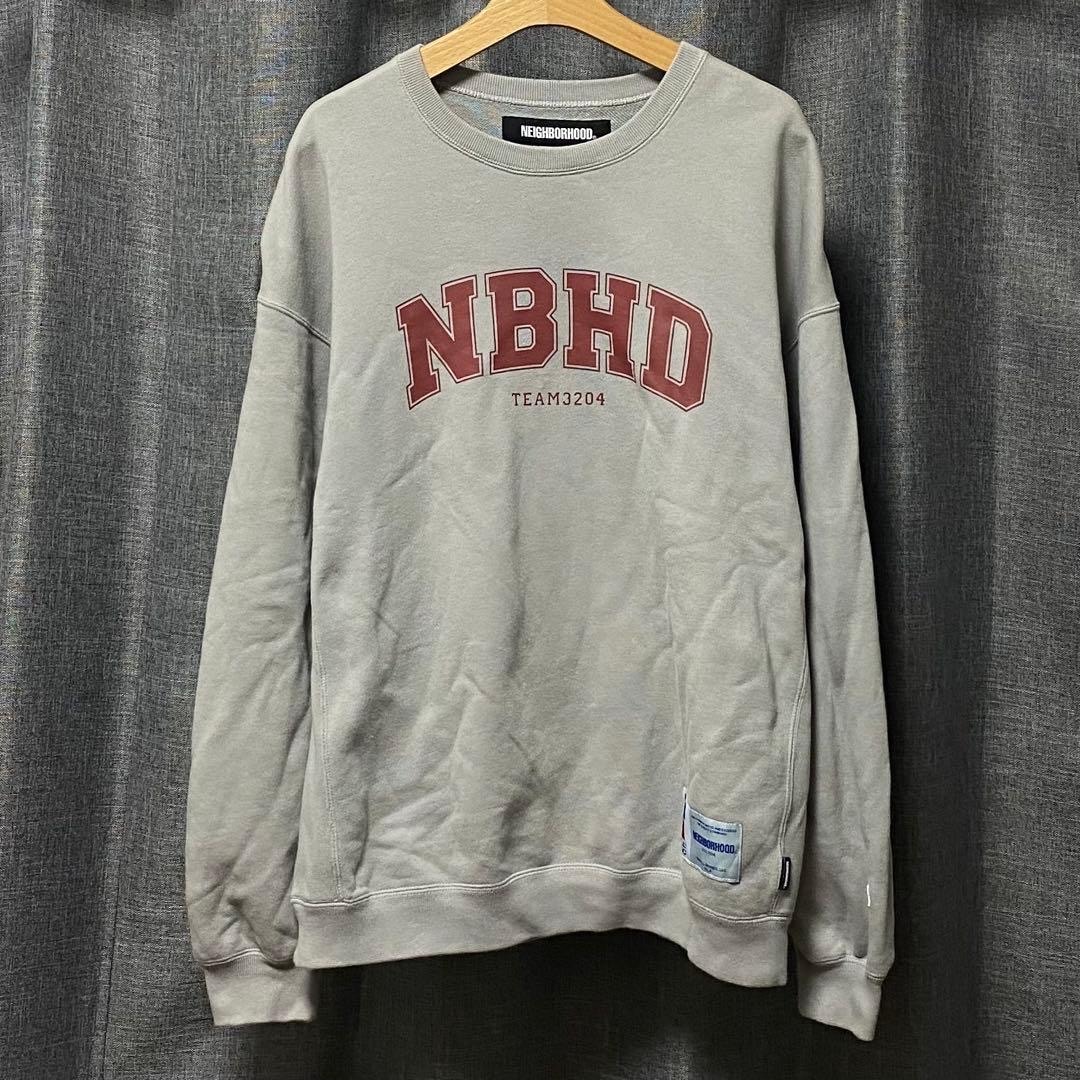 NEIGHBORHOOD NH X Russell Athletic . Sweatshirt LS "Gray"