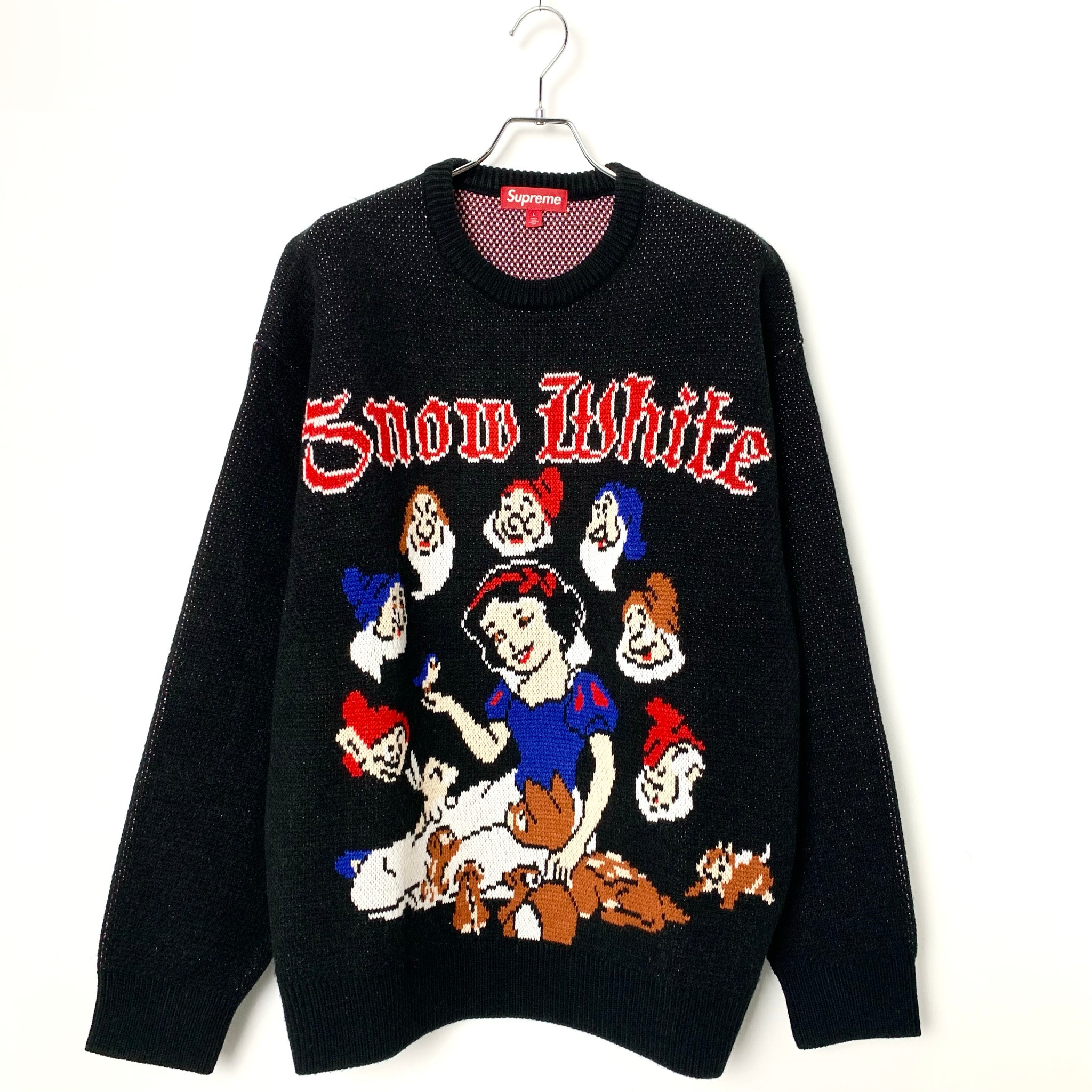 Supreme Snow White Sweater "Black"