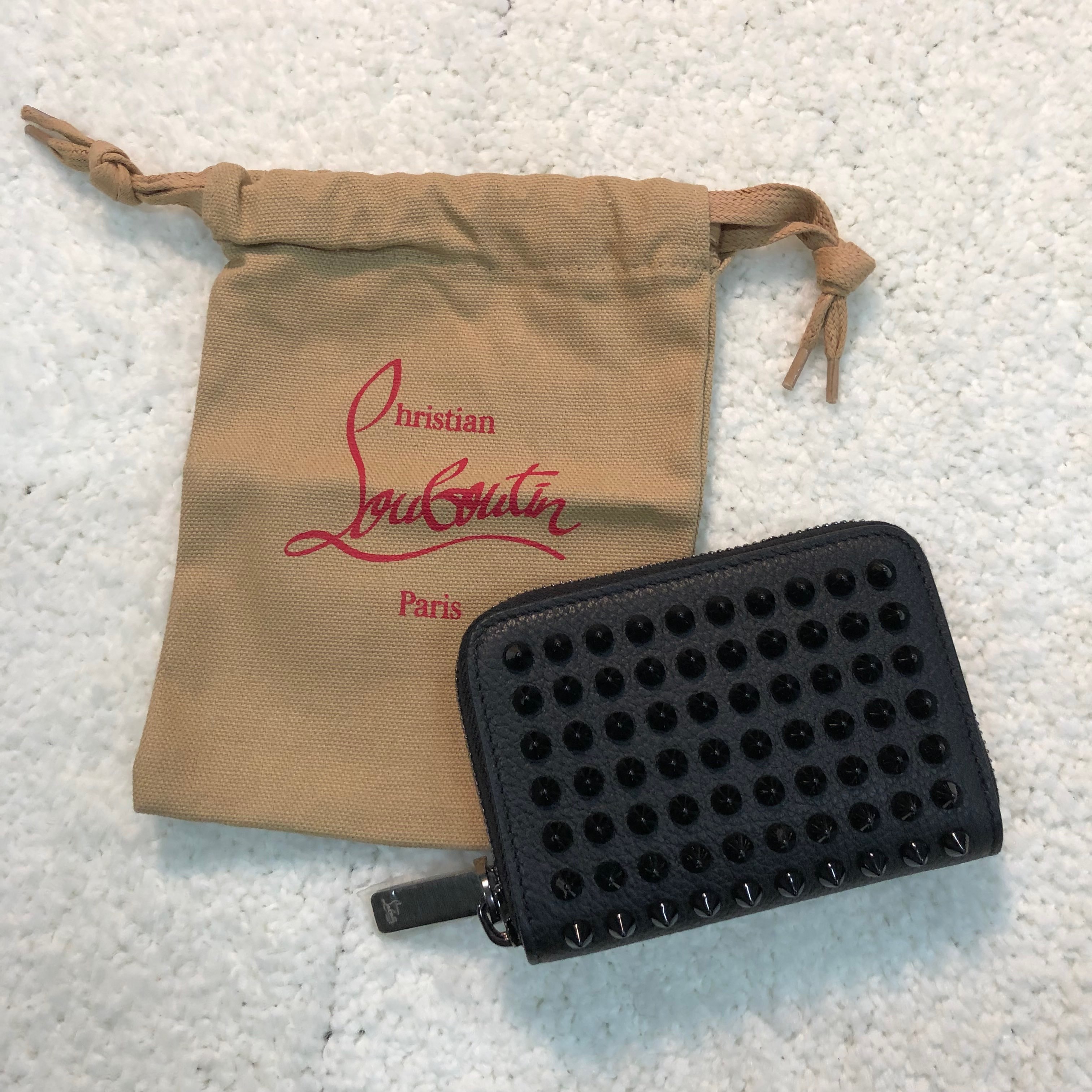 Christian Louboutin Panettone Coin Purse "Black"