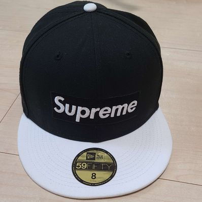 Supreme 2-Tone Box Logo New Era "Black"