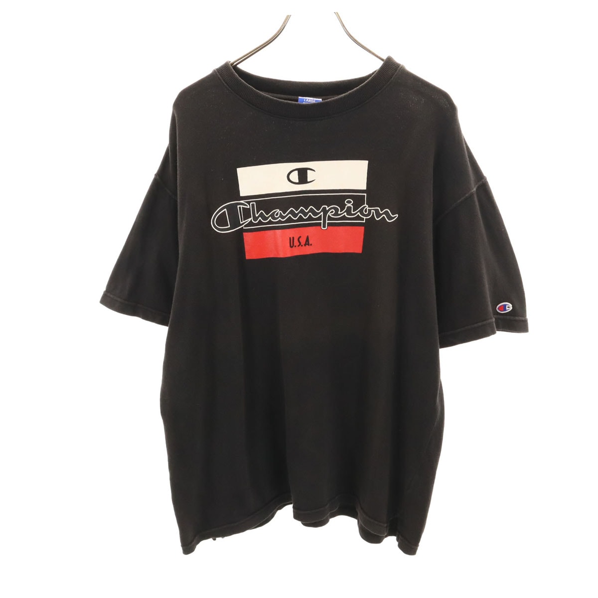 Champion チャンピオン 半袖 Tシャツ L ブラック