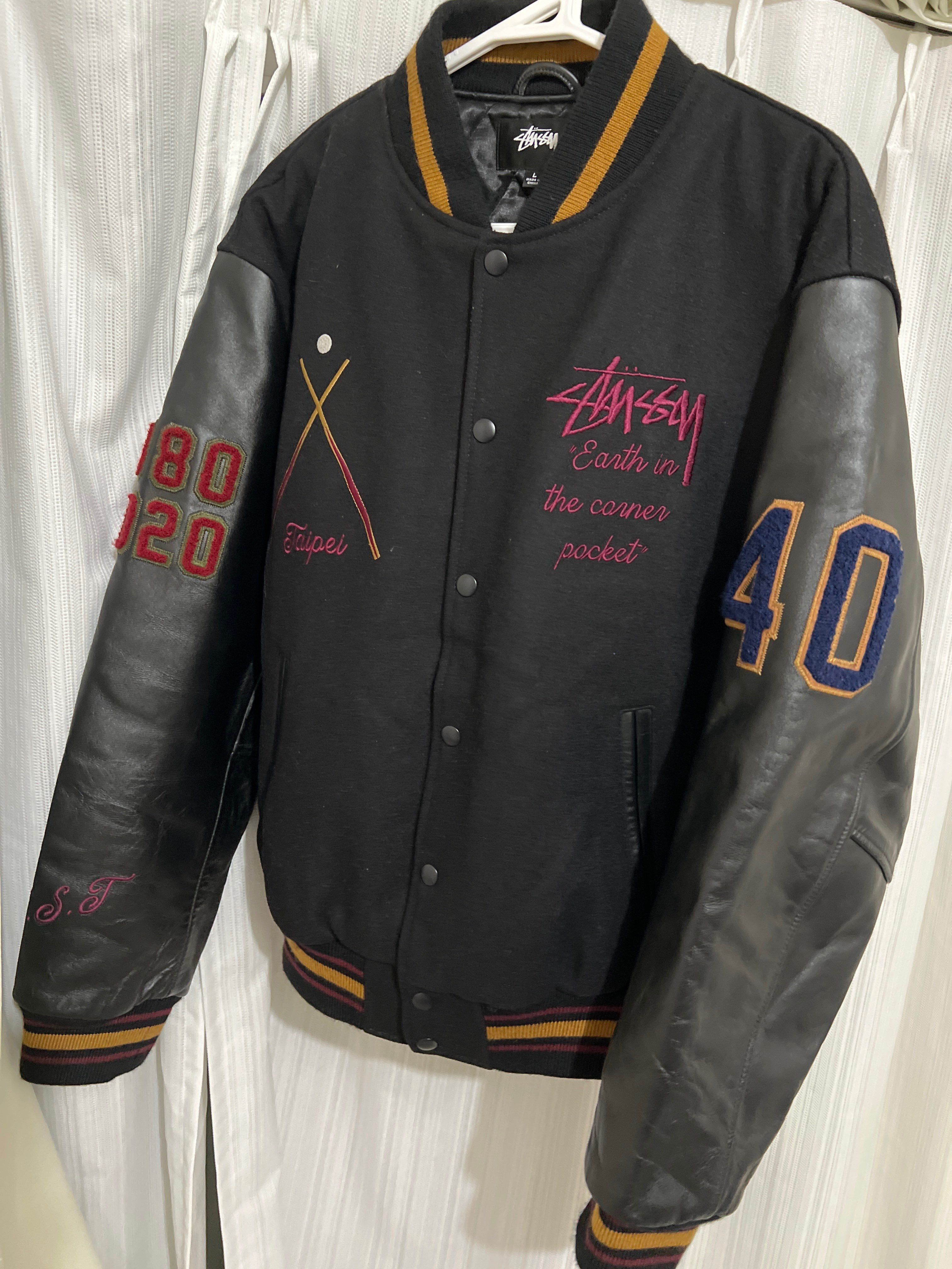 Stussy 40TH ANNIVERSARY IST VARSITY JACKET 