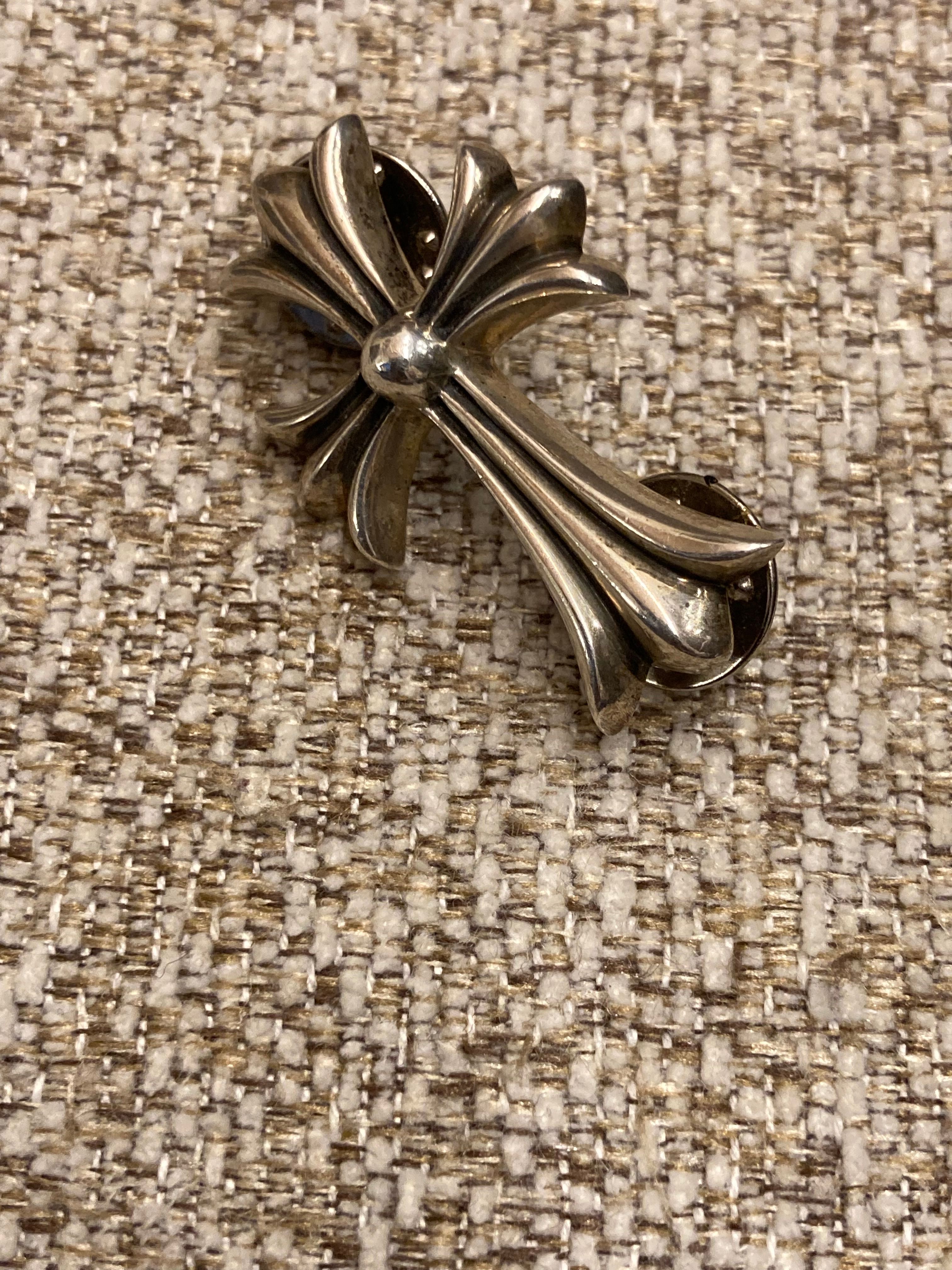 Chrome Hearts Stick Pin Small CH Cross "Silver"