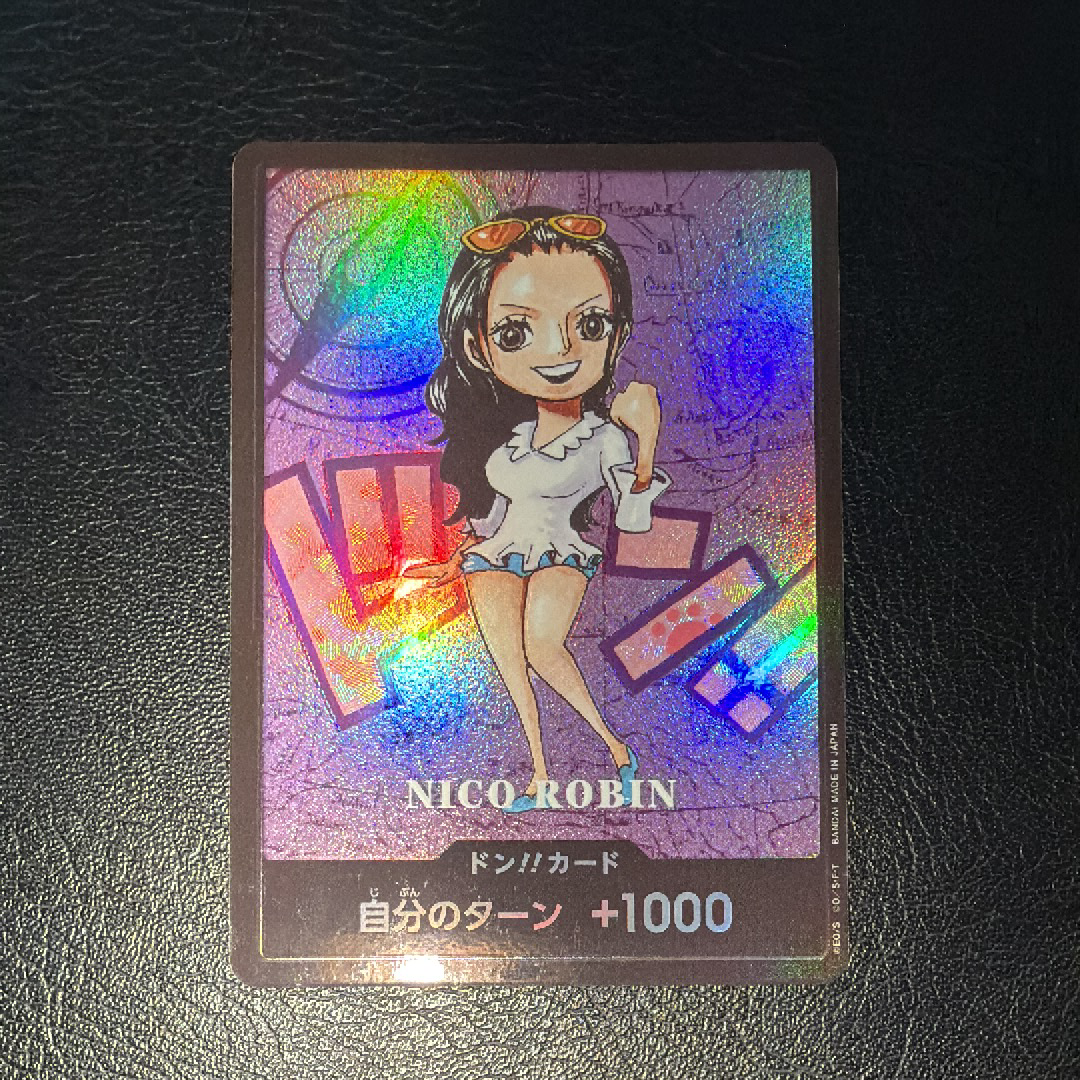 ドン!!カード : ニコ・ロビン (プレミアムカードコレクション「熊本県スペシャル」)