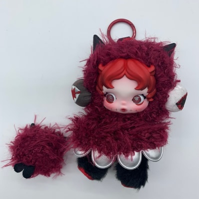 POP MART SKULLPANDA You Found Me! Series Plush Doll Pendant Chomp