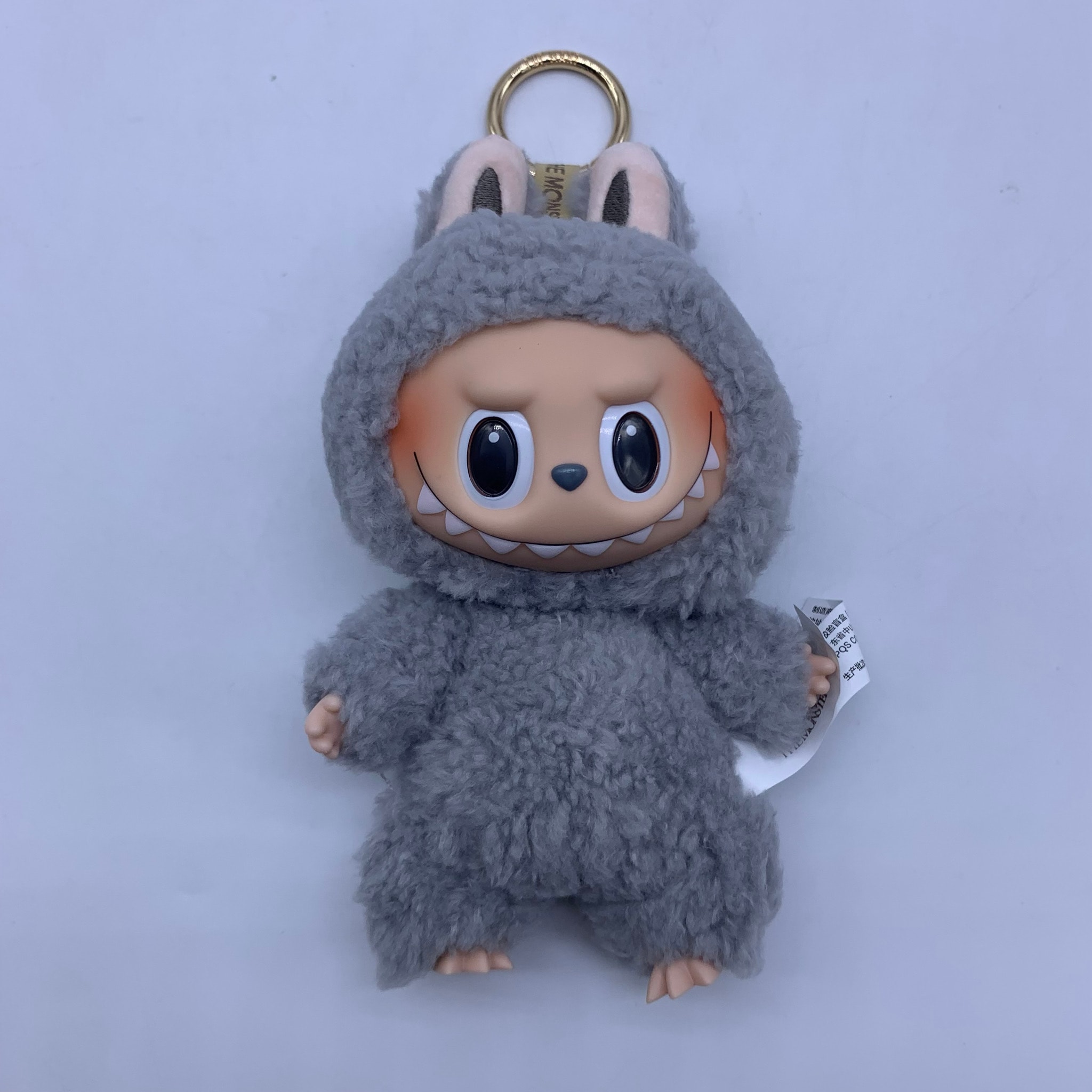 POP MART THE MONSTERS (LABUBU) Exciting Macaron Plush Series SESAME BEAN