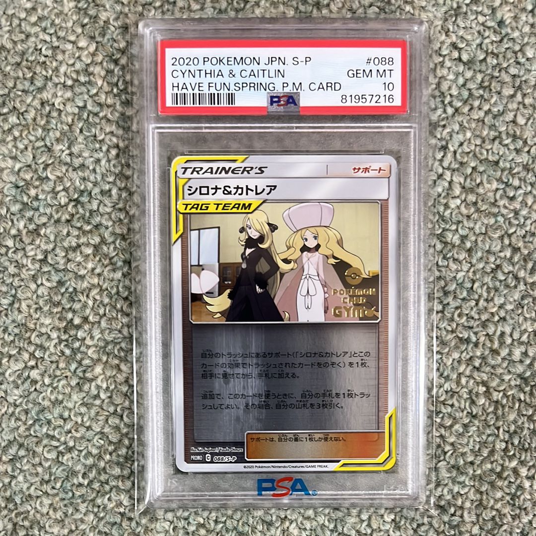 シロナ&カトレア P [S-P 088](プロモーションカード「楽しもう。春